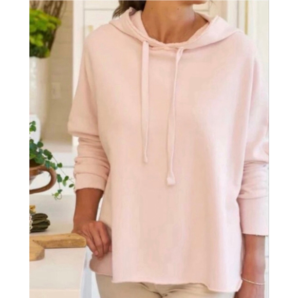 Frank & Eileen Tops - New Frank & Eileen Pink Kane Triple Fleece Hoodie M